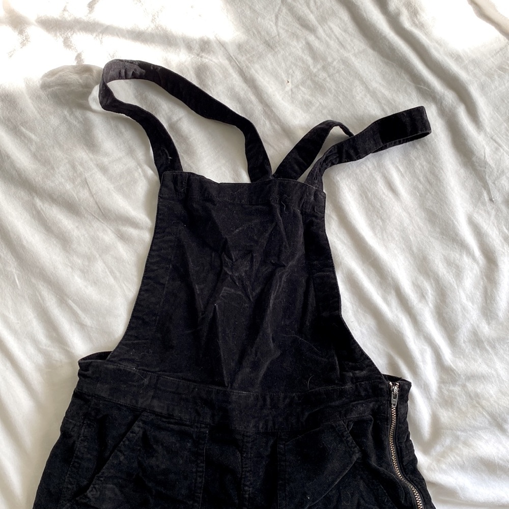 Velvety Madewell Straight leg Overalls with Side zip